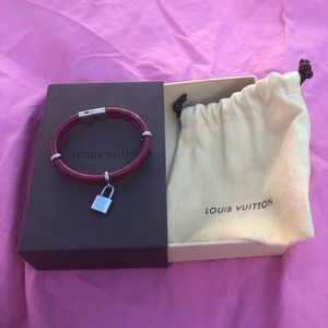 Louis Vuitton Epi Leather Keep It Twice Bracelet